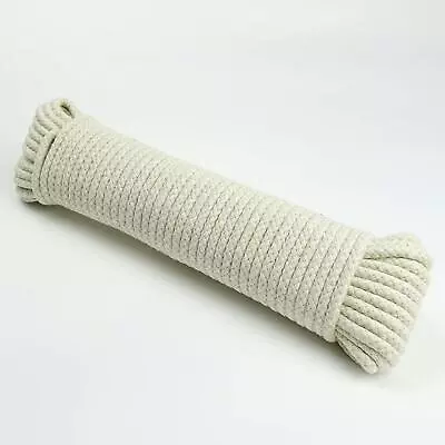 Cotton Rope Washing Clothes Dryer Line Strong Traditional Twine Hank Polley Jute • £6.34