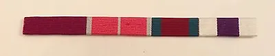 £8 • Buy Victoria Cross, MBE, DSO, Military Cross Medal Rosette Ribbon Bar, Sew On Or Pin