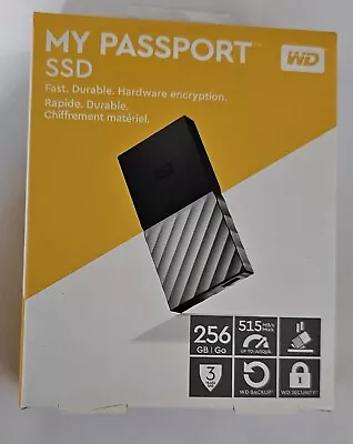 WD My Passport External SSD - 256 GB • £21.89