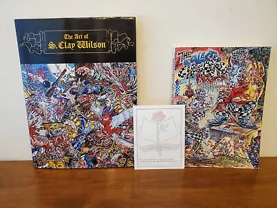 S. CLAY WILSON The Art And The Collected Checkered Edition W/ SIGNED Card! • $129.95