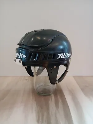 Vintage Black 1984 Tuuk Canada 870SR Hockey Helmet UGLY RARE  • $75