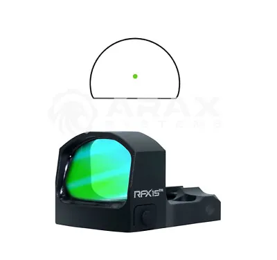 Viridian Technologies RFX 15 Reflex 3 MOA Green Dot Micro Optic RMSc 981-0055 • $219.99