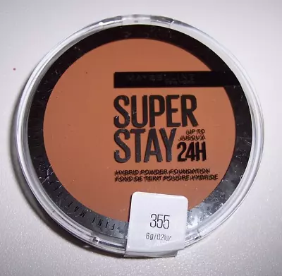 Maybelline Super Stay 24HR Hybrid Powder-Foundation Matte Finish 355 SHELFPULLC2 • $10