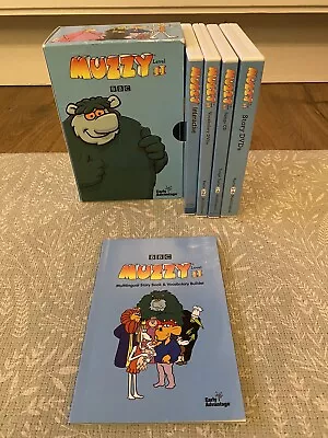 Muzzy Level 2 II Multilingual Spanish French German Italian English - BBC • $25.25