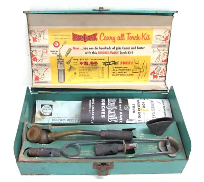 Vintage Bernzomatic Propane Torch Kit Tx.25 Bernz-o-matic • $21.99