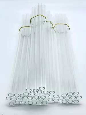 12 Mm OD 8mm ID Glass Blowing Tubing CLEAR 12   LONG  SELECT YOUR NEED • $14.30