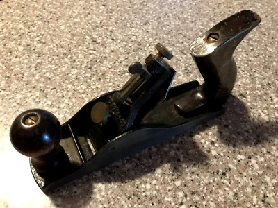 $24.99 • Buy Vintage Shelton No. 4 Hand Plane, Old Carpenter Woodworking Tool Pat. 1914609