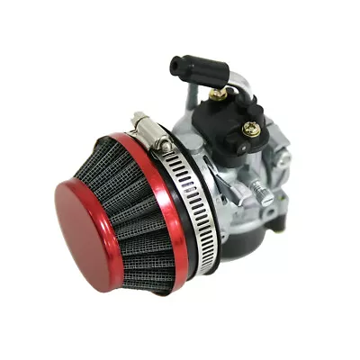 High Performance Red Air Filter Carburetor For 49cc 60cc 80cc Motorized Bike • $18.99