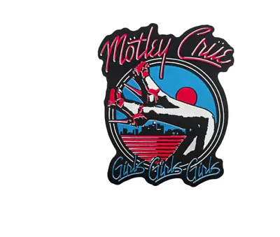 Motley Crue - Girls - Large Embroidered Back Patch - Brand New - Music Band 5522 • $16.95