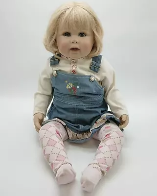 Master Piece Gallery Monika Peter-Leicht Doll  Nina  1211/1600 With Box & COA • £90