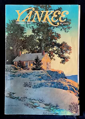 Maxfield Parrish Yankee Magz’ne Cover “Evening Early Snow” Dec 1979 Covers Only • $25