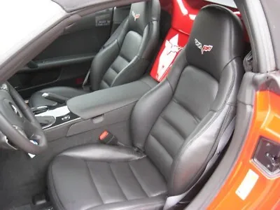Corvette C6 2005-2011 Synthetic Leather Sports Seat Covers In Black Colour • $247