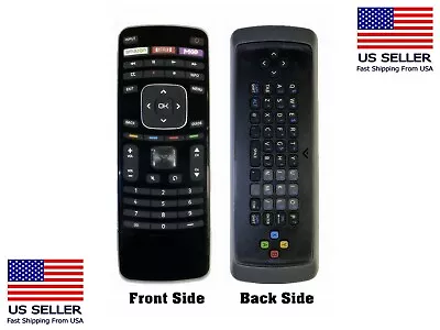 New Vizio XRT303 3D Keyboard Qwerty Remote For E3D320VX E3DB420VX E3D470VX 3D TV • $8.36