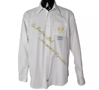 LA MARTINA Saddlery Argentina Polo Association Men's Shirt Size XL RELAXED FIT • $19.99