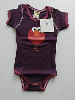 NWT Sesame Street Elmo Infant Bodysuit Size 3-6 Months  • $10