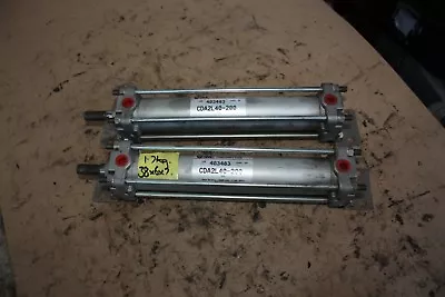 $140 • Buy SMC CDA2L40-200  Cylinder Pneumatic Actuator Ram 40 Bore 200 Stroke