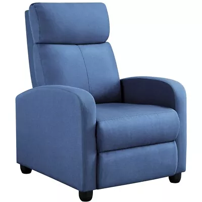 Recliner Sofa  Adjustable Modern Single Reclining Chair Upholstered Sofa  • $99.99