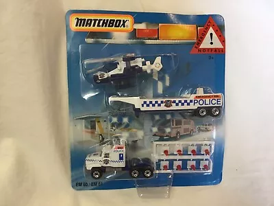 £2.20 • Buy Matchbox Emergency Police  Set  No. EM 60 /61 SEE FULL DESCRIPTION