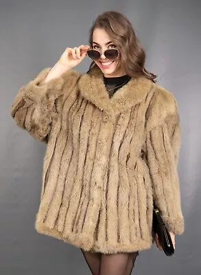 3688 Gorgeous Real Mink Coat Luxury Fur Jacket Beautiful Look Size 2xl • $1