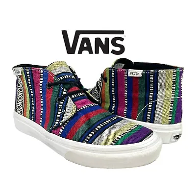 Vans | Chukka Southwest Serape Pattern Low Top Sneaker | Women 7  Or Men 5.5 • £38