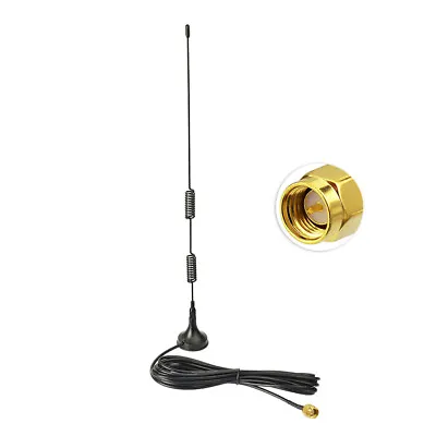 Dual Band VHF UHF SMA Male Antenna For Ham Radio Walkie Talkie Icom Yaesu Vertex • $6.80