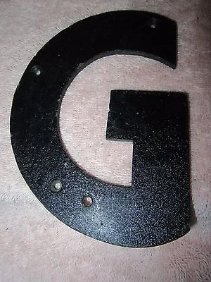 $5.99 • Buy  G  - Vintage 6  Tall Wooden Alphabet Sign Letters - Make Your Own Sign/Saying