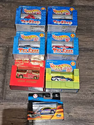 Hot Wheels Vintage Lot Of 7 Rare Toy Shop Toy Cars Toy Club & Other • $49.99