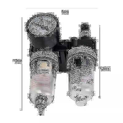 Airbrush Filter Regulator Efficient For Compressor Oil Water Separator Trap • $20.99