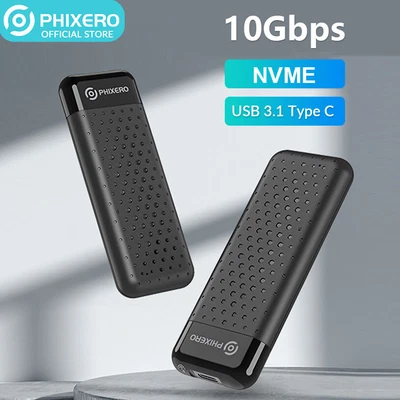 $37.99 • Buy USB 3.2 Gen2 10Gbps To M.2 NVMe SSD External Enclosure Storage Case Box USB-C