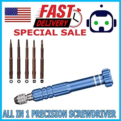 Small Screwdriver Watch Glasses Mini Set Micro Precision Tiny Screwdriver Set S • $4.95