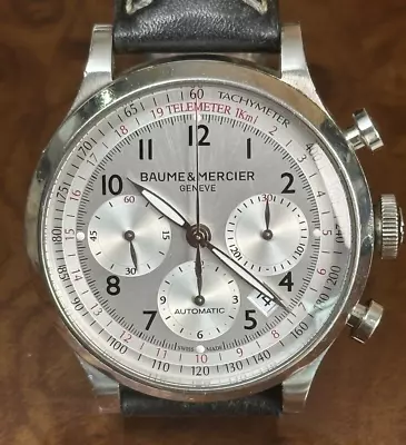 Baume & Mercier Capeland Chronograph Automatic Watch - 65687 • $1055