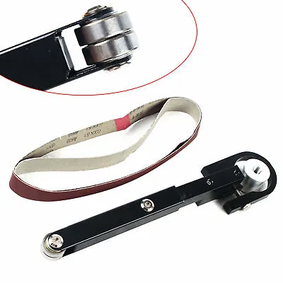 Belt Sander Attachment Kit Bracket Angle Grinder Sanding Polisher & Belt Stable • $19