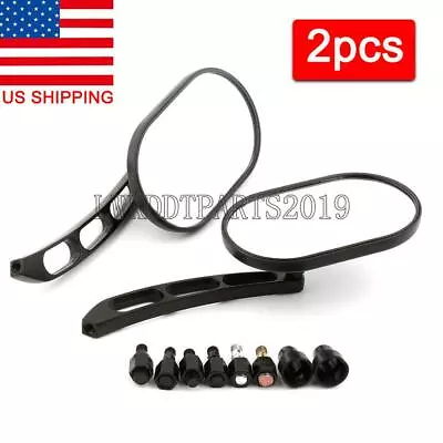 Motorcycle Rearview Mirrors For Suzuki Boulevard M109R M50 M90 M95 C50 C90 C109R • $25.76