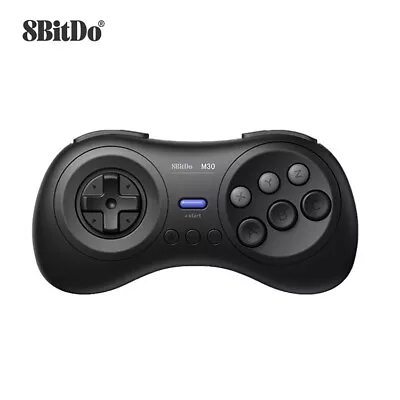 8Bitdo M30 Bluetooth Gamepad Controller For Sega Genesis Sega Mega Drive-Black • $47.29