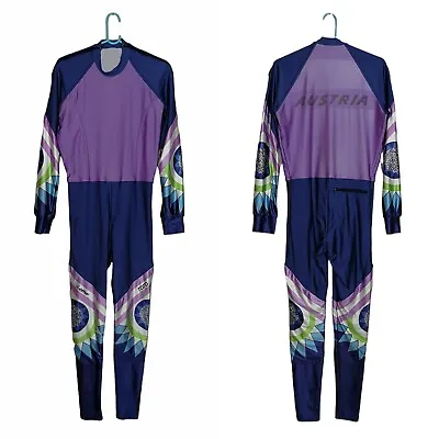 Vintage  Austria Team Biathlon Ski Suit Skinsuit  Loffler -  Size M VLD • $211.57