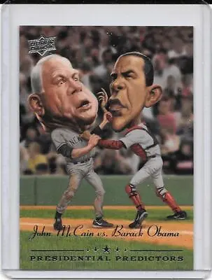 2008 Upper Deck Baseball..PRESIDENTIAL PREDICTORS..PP..You Pick From List.. • $2.99