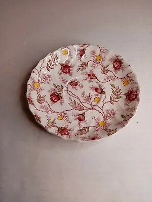 Copland Spode England Rosebud Chintz Saucer. • $8.50