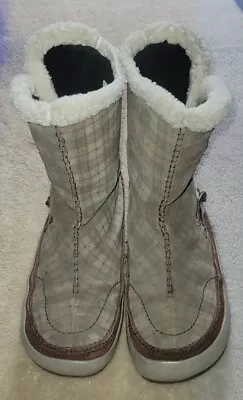 MERRELL Tibet  Polartec Shearling Thinsulate High Sage Boots Women Size 7   • $4