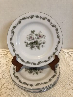 $12.99 • Buy Flair Fine China-Irene-4149-6 1/8” Bread Plates-Set Of 4