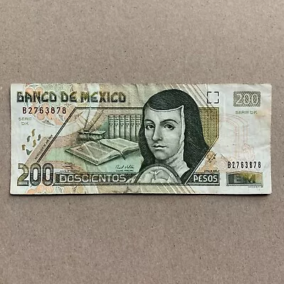 Mexico 200 Pesos 2006 Banknote  Mexican Paper Money Currency Rare Note Billet • $99.95