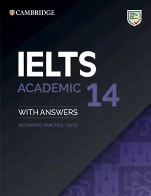 IELTS 14 Academic Student's Book With Answers Without Audio Aut... 9781108717779 • £30
