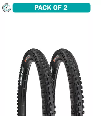 Pack Of 2 Maxxis Minion DHF Tire Tubeless Black 3C Maxx Terra EXO+ 27.5x2.6 • $192