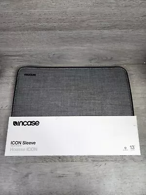 Incase - ICON Sleeve For 13  Inch Apple MacBook Pro & MacBook Air - Gray • $49