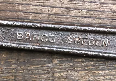 Vintage 12” Shifting Spanner BAHCO 973 SWEDEN Old Tool • $28