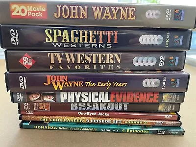 DVD (Lot Of 20)   **WESTERNS** *RARE** • $21.03