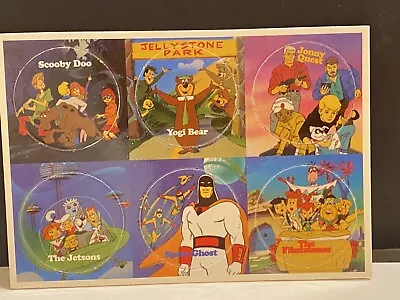 $9.99 • Buy Cartoon Network Pogs Uncut Scooby Jetsons Space Ghost Jonny Quest Yogi