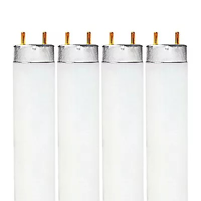 Luxrite F32T8/841 32W 48 Inch T8 Fluorescent Tube Light 4100K 2800lm G13 4-Pack • $37.95