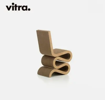 Vitra MiniatureCollection Wiggle Side Chair Design By Frank Gehry InteriorObject • $222.20
