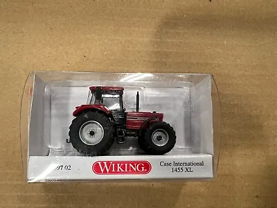 Wiking Case International 1455 XL Farm Tractor Red NEW HO 1/87 • $14.99