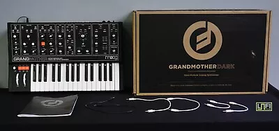 Moog Grandmother Dark Semi-Modular Analogue Synthesiser W/ Spring Reverb & More! • $774.25
